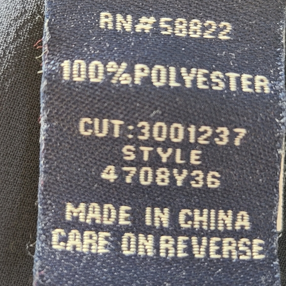 Max Edition Red White Blue Sleeveless Keyhole Back Neck Tunic Top Size Medium - Picture 8 of 10